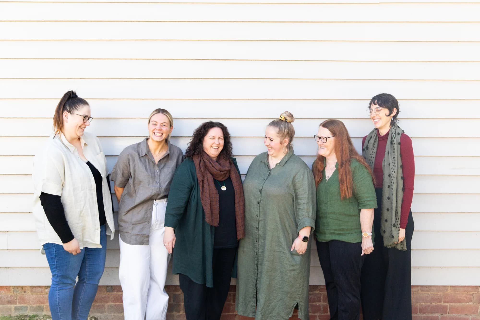 The Bloom Well-being team laughing together